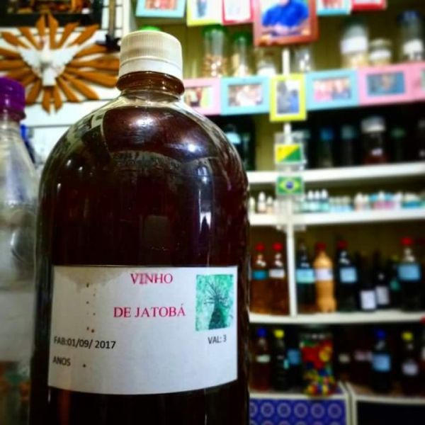 1L Seiva natural Vinho de Jatobá - Puro 100% Natural