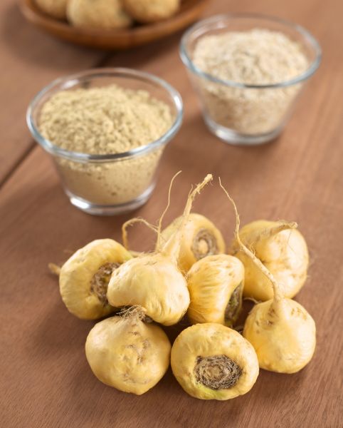 1Kg Farinha de Maca Negra Premium 1Kg - Orgânica / Peru