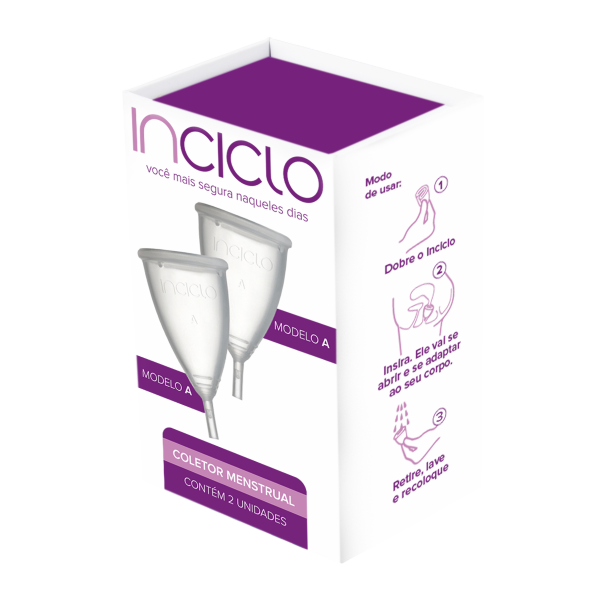 Coletor Menstrual Inciclo - Modelo A (2 unid.)