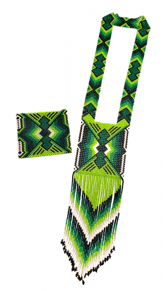 sob encomenda > Conjunto Yawanawa: Colar + Pulseira G / ENCOMENDE!